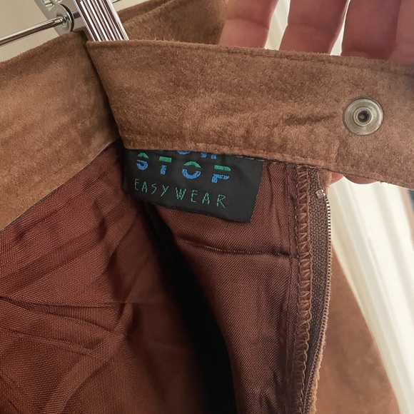 Vintage Suede pencil skirt - Picture 5 of 5